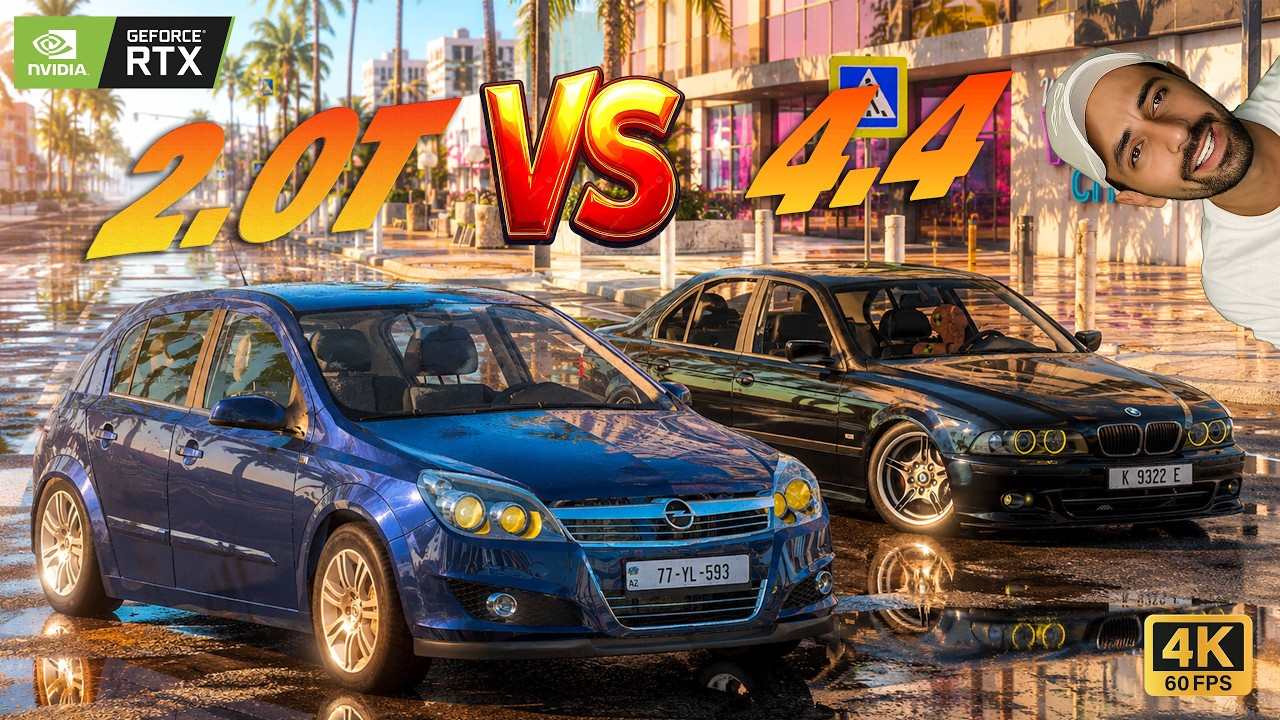 Dədəsinin 2T Opel Astrasını Qaçırdıb Peredok Verib BMW 39 İləYarış Etdi  | Bölüm 4 | BeamNg Driver