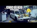 Civic EG Dolphin K20 DC5 Type R Swap by RM Garage