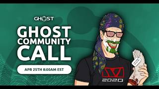 GHOST Community Call - Apr 25, 2026. Crypto run by bozos, KelpDAO, GHOST vs. BTC