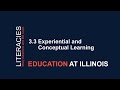 3.3 Experiential and Conceptual Learning