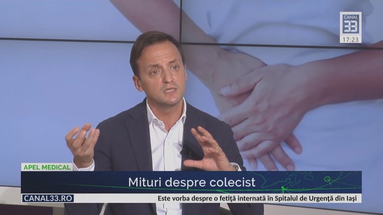 Mituri despre colecist la Canal 33