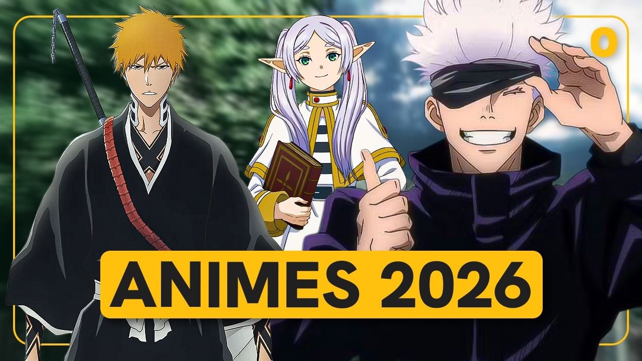 OS MELHORES ANIMES DE 2026 YouTube