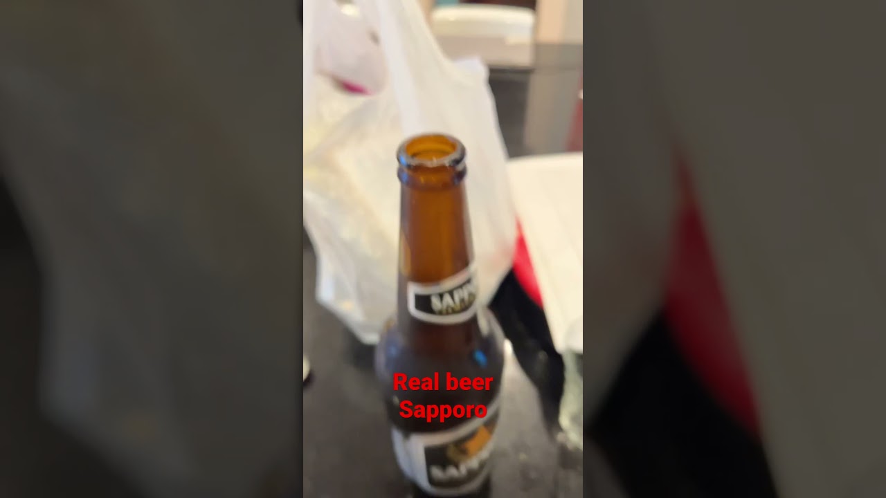 Sapporo beer 