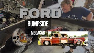 How to cut a truck in half….and put it back together…#bumpsidemegacab gets a new frame and engine