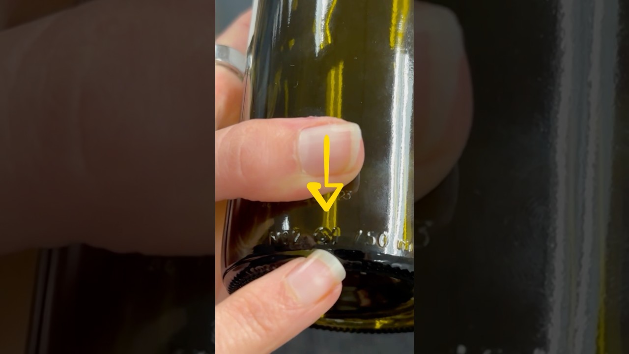 Ever wonder what’s on the bottom of your bottle? We explain those glass bottle markings. #shorts
