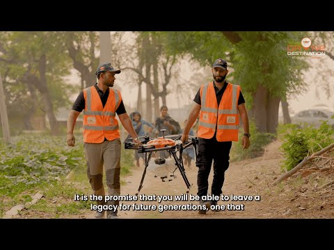 Drone Spray Services by Drone Destination | To book give a missed call at 95998 03002 - video from Drone Destination