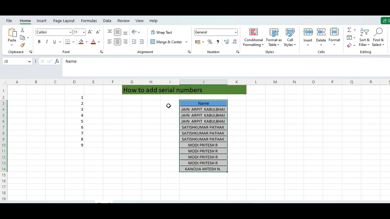 How To Add Serial Numbers YouTube how-to-add-serial-numbers-youtube