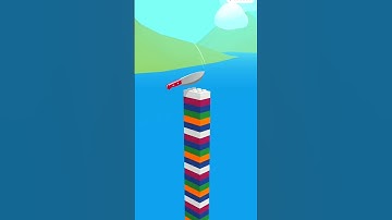 Slice It All Gameplay! Satisfying ASMR slicing game Level 255 #sliceltall #shorts