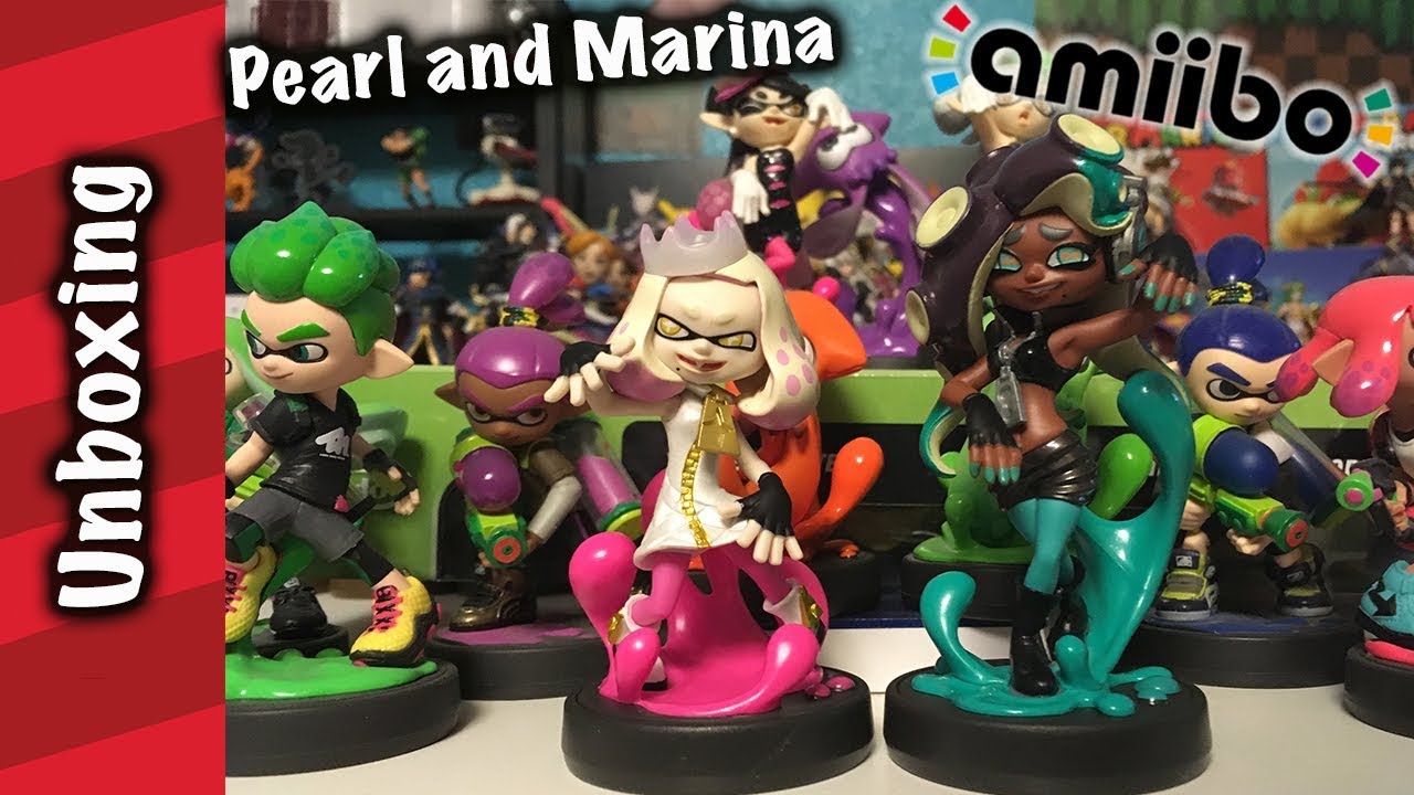 Pearl and Marina Amiibo Unboxing YouTube