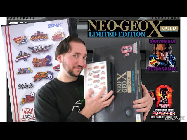 SNK Neo Geo X Gold Limited Edition SNK Game Console Italia