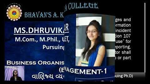 F Y B com, Sem-1,B O M, Lecture-1, Prof. Dhruvika Kanabar, AKDMC