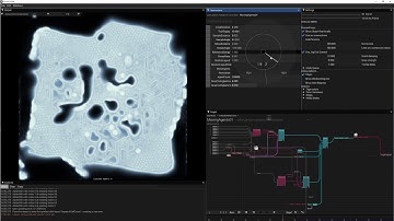 Further variations of physarum simulation - Arsiliath compute shader course