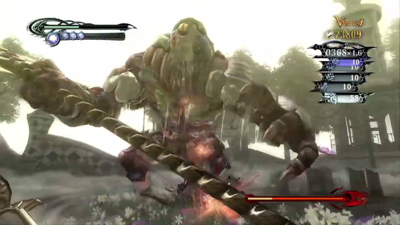 Little Zero Summons Gomorrah 😮🤭| Bayonetta 1 Game