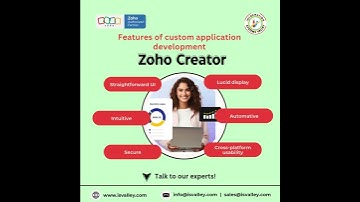 Zoho Creator features of custom app.mp4
