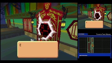 Kingdom Hearts Re:coded [DS] Playthrough #49, Traverse Town Alleyway System Sector