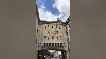 Brussels famous clock