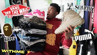 spring pickups, but i'm psyched out... 😳 | yeezy, bapesta, vintage tees, streetwear