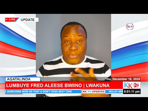 LIVE Lumbuye Fred Reveals What Media Won T Tell You Lumbuye 