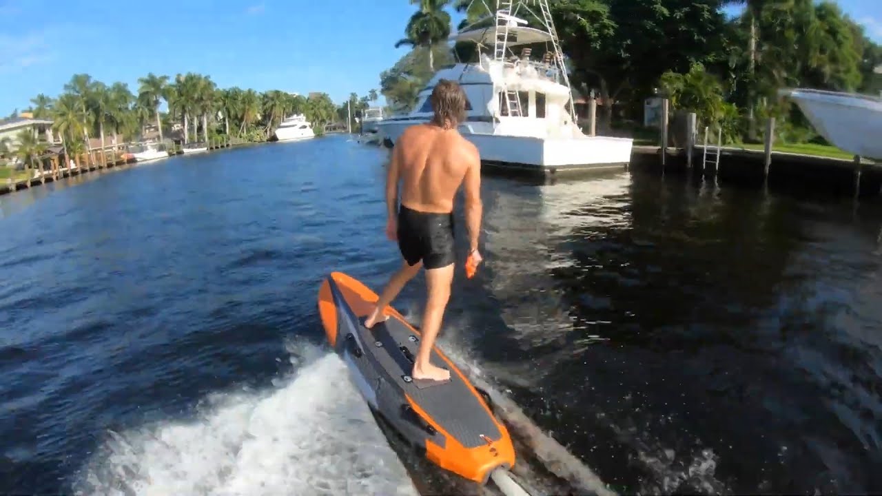 YuJet Electric Power Surfboard!