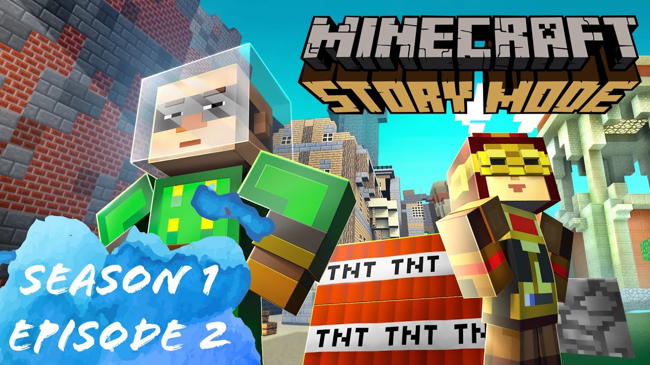 Minecraft Story mode Episode 2 ( SEASON 1 ) - YouTube