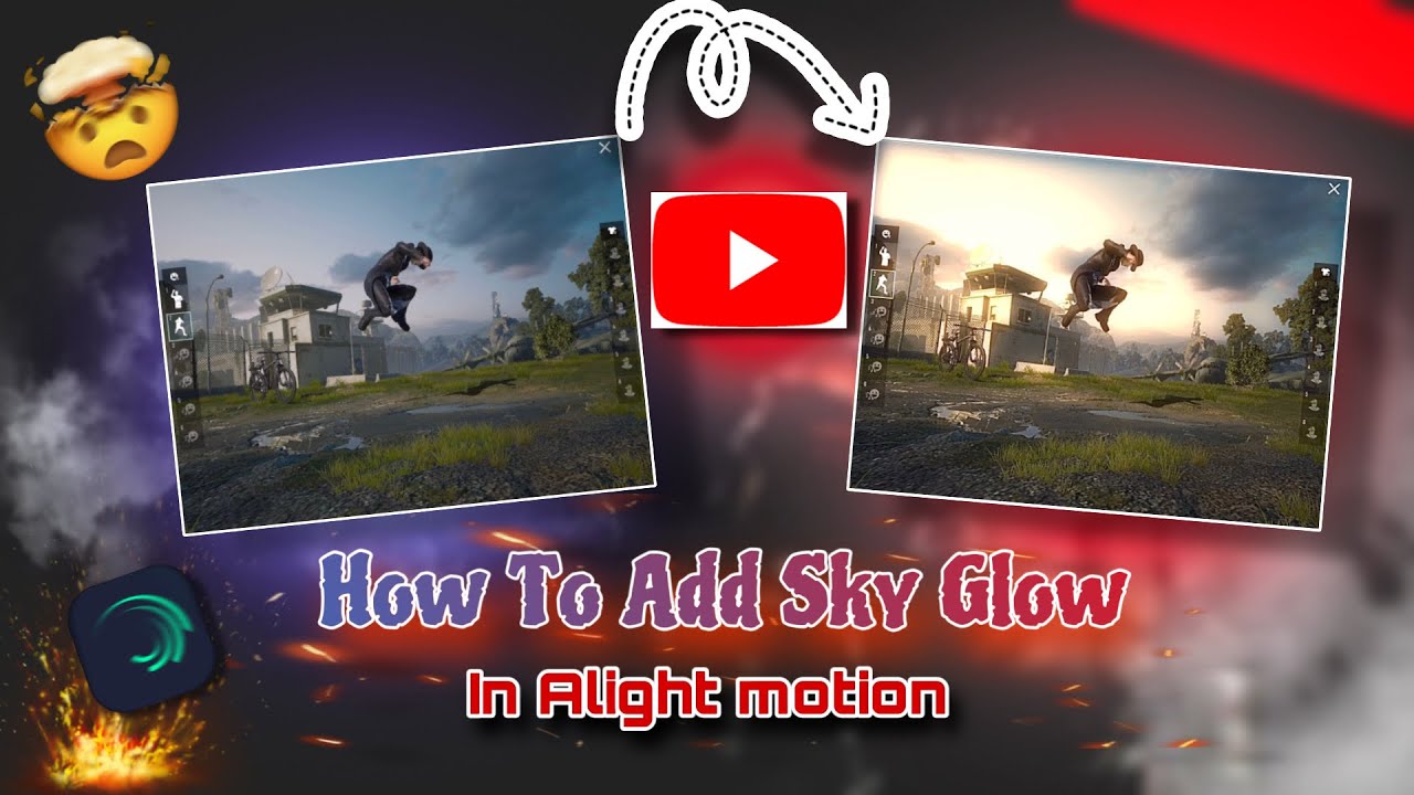 Tutorial part 13 || How to add sky glow In Alight Motion 🥵|| Very ...
