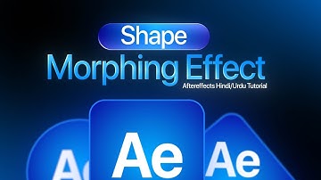 How to Create Shape Morphing like Apple Syle | 45+ mins AfterEffects Masterclass