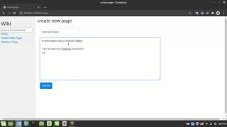 Wikipedia |  Python | Django