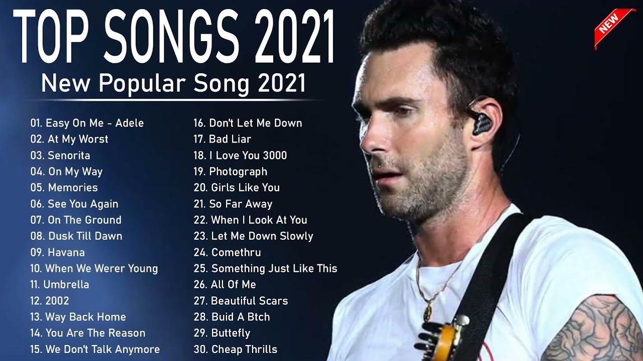 Top Hits 2021🎼Top 40 Popular Songs 2021🎼 Best Pop Music Playlist on