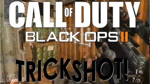 INSANE BLACK OPS 2 TRICKSHOT CLIP!!!