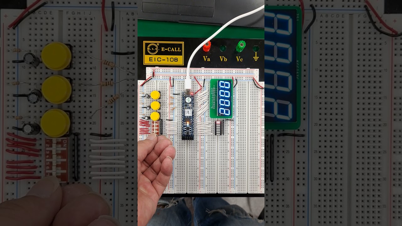 [FPGA] clock and stopwatch use mux YouTube