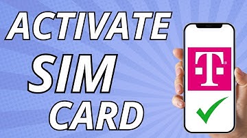 How to Activate T-Mobile Sim Card (EASY & FAST)