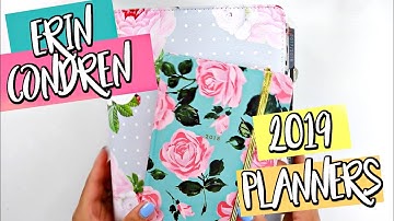 NEW! PLAN WITH ME | ERIN CONDREN 2019 PLANNERS