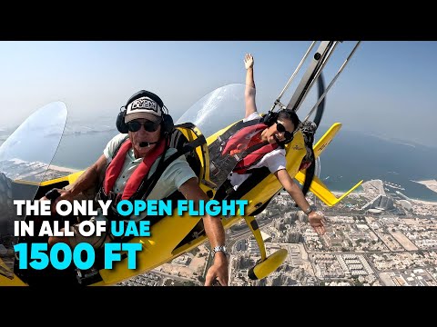 I Took The Only Open Air Flight In UAE & Dived In The Deepest Pool | The Good Life | Curly Tales