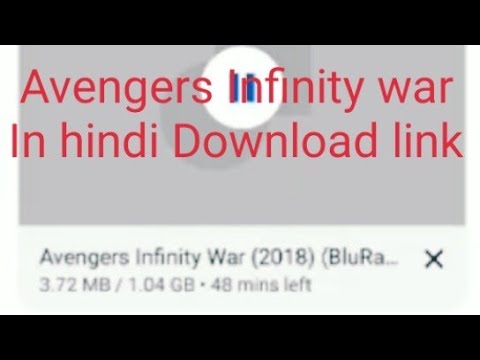 Avengers Infinity War Full Movie Download in Hindi/HD+/1080p # ...