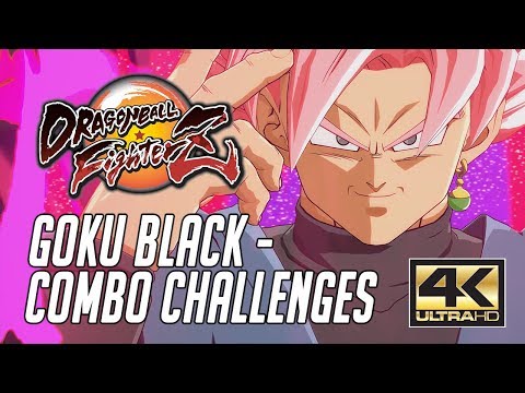 Goku Black Combo Challenge - Dragon Ball FighterZ (4K60)