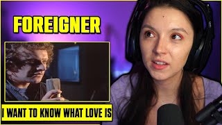 Foreigner - I Want To Know What Love Is | FIRST TIME REACTION