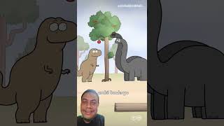 KASIHAN SEKALI DINOSAURUS INI #animasinopal #animasilucu #kartunlucu #kartun #animasi #shorts #fyp