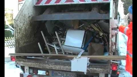 Bulk waste collection Schörling 2R PART 1
