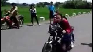 Mengenaskan Si Cantik Drag Race Rip Kecelakaan Motor Riska Cibel Joki Cewek