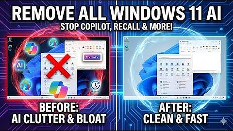 Hoe verwijder je alle AI-programma