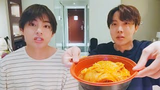 [Eng sub] BTS Dinner Party TaeHope