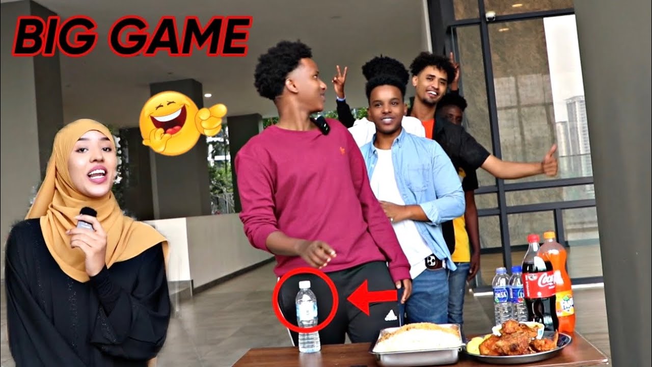 CAAGA ISTAAJI OO CUN CUNTADAAN  CHALLENGE QOSOLKA ADUUNKA 😂