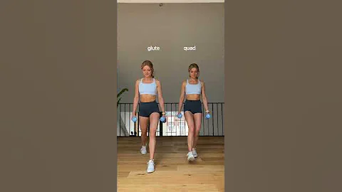 glute vs quad focused exercises, give them a try and feel the difference!