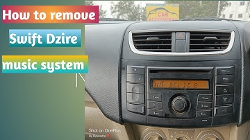 How to remove Maruti Suzuki Swift Dzire music system ll Maruti Suzuki ka music system kaise kholen