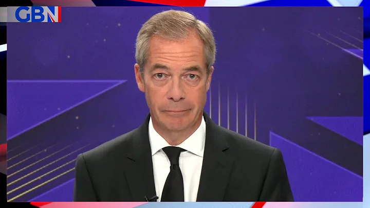 Nigel Farage reacts to King Charles III addressing...