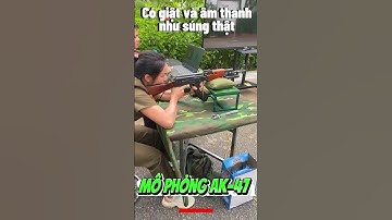 Hệ thống mô phỏng AK-47 đem lại cảm giác như bắn súng thật #ak47shorts #mophong #vukhi #vietnam