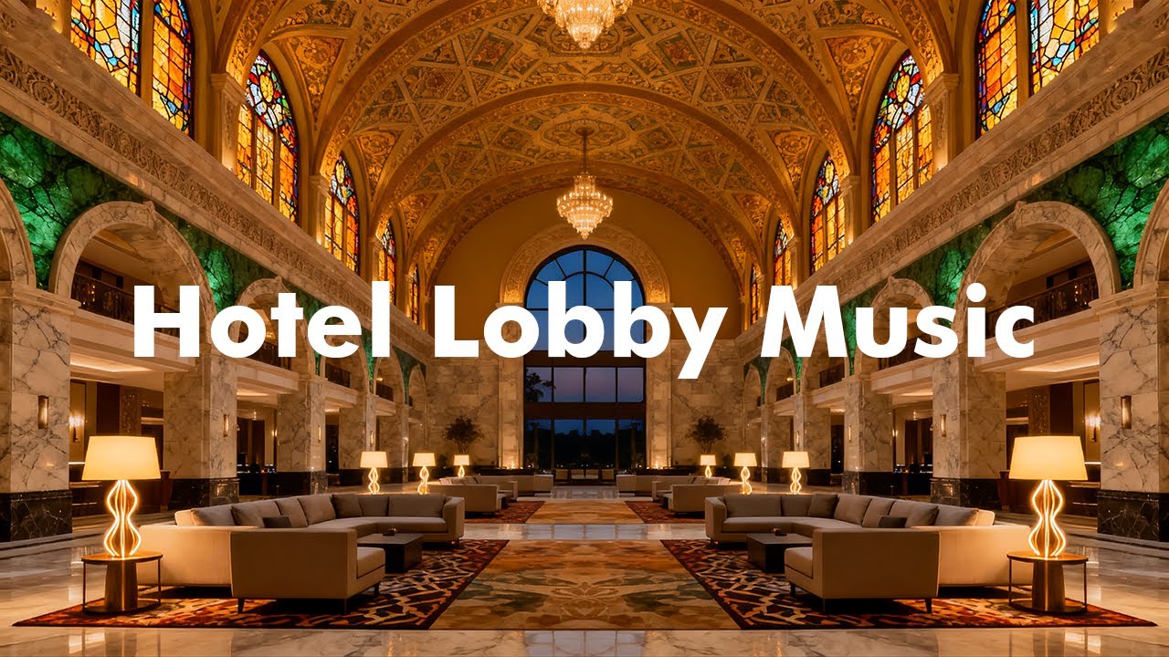 Elegant Hotel Lobby BGM – Smooth Jazz Saxophone Instrumental Music for ...