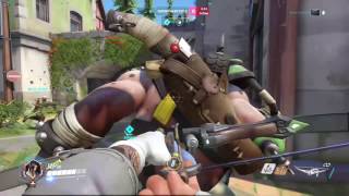 Eichenwalde Defense - A Good Bunch of Misses before Pharah Headshot