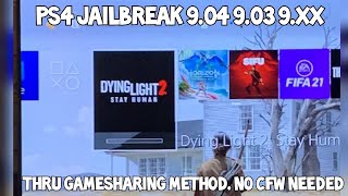 PS4 Jailbreak 9.04 9.03 9.00 - Full Tutorial - NO USB NO PC - Game Sharing Method - March 2022