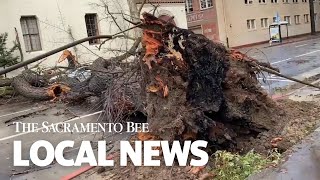 Video Shows Widespread Damage, Downed Trees From Third Winter Storm To Hit Sacramento